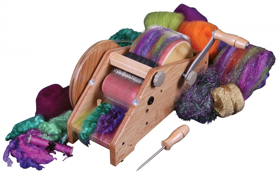 Ashford Wild Drum Carder Tela 72 PPSI ancho de cardado 10 Etsy España