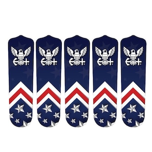 US Navy Patriotic American Flag Ceiling Fan Blades