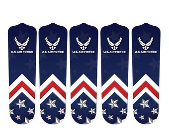 US Air Force Patriotic American Flag Ceiling Fan Blades