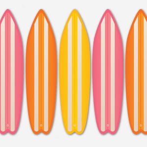 Surf Board Fan Blades