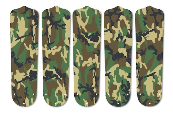 Camo Ceiling Fan Blades