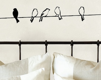 Birds on a Wire Wall Art