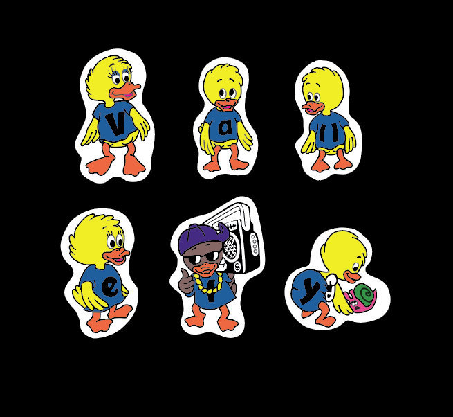 Vintage Reproduction 1990s World Industries Mike Vallely Ducks