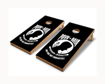 POW MIA Cornhole Board Wraps