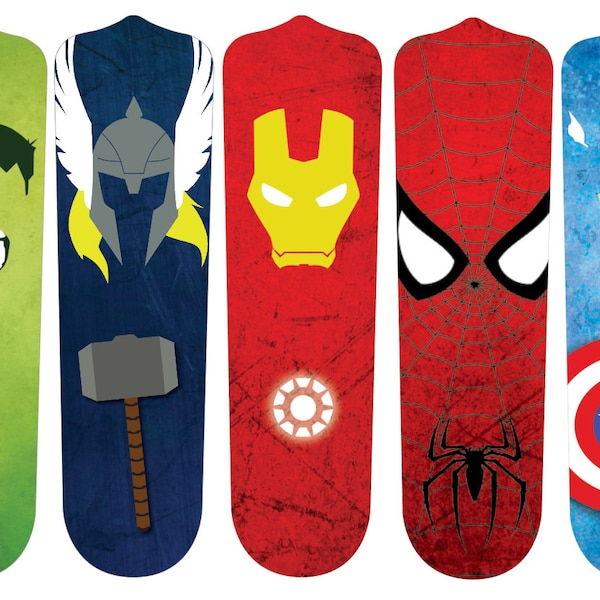 Superhero Minimalist Fan Blades