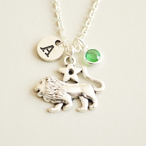 Leo Necklace, Leo gift, Leo Jewelry, Leo Necklace  gift, Leo Zodiac Necklace, Horoscope Necklace, July, August, Personalized Leo