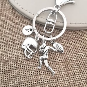 Football gift, Football Keyring, Football Helmet Visor Gift, Footballer Gift, American football, Brother, Son, Boyfriend, Dad, American, USA