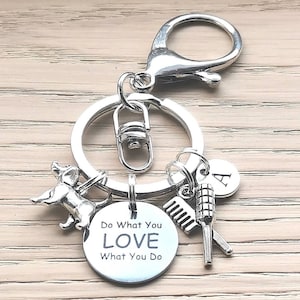 Dog grommer, Dog groomer gift, Dog groomer keyring, Dog grooming, Pet groomer, Dog, Gift from the dog, Vet, Pet Care, Pet accessories, Vets