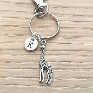 Giraffe Keychain Giraffe Keyring Giraffe gift Gift for friend Animal keychain Gift for Best Friend unique gift for her birthday