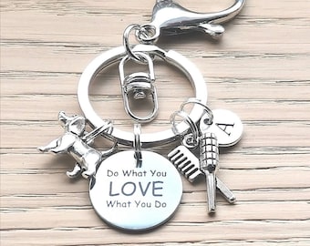 Dog grommer, Dog groomer gift, Dog groomer keyring, Dog grooming, Pet groomer, Dog, Gift from the dog, Vet, Pet Care, Pet accessories, Vets
