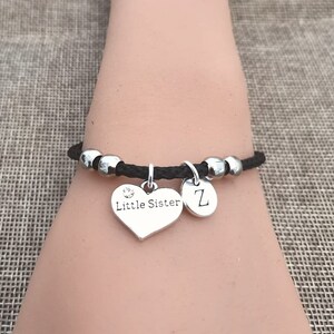 Little Sister Gift, Sister Gift, Little Sister Bracelet, Little Sister pendant, Little Sister Charm, Lil Sis, Sister, Personalized Birthday