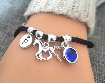Horse Bracelet, Horses Bracelet, Horse Bracelet Women , Horse Gift, Horse Jewellery, Horse Gifts for Her, Horse Friendship, Personalised