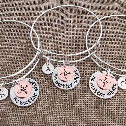 Friendship Bracelet for 5 5 Best Friend Bracelet 5 Way Etsy UK