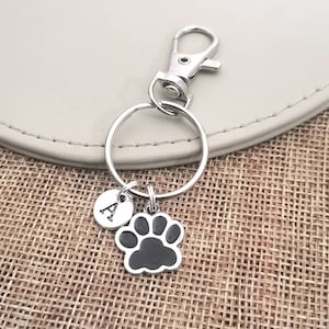 Llavero conmemorativo de mascotas, llavero para perros, regalo conmemorativo para perros, llavero con estampado de patas, en memoria del perro, regalo para perros, regalo para pérdida de mascotas, regalo para perros perdidos