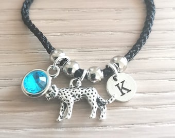 Cheetah Bracelet, Cheetah Bracelet Women, Cheetah Gifts, Cheetah Jewellery, Cheetah Gifts for Her, Cheetah Friendship, Personalised, BFF