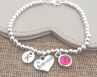 bridesmaid bracelet set , bridesmaid gift set of 2 3 4 5 6 7 8 , bridesmaid jewelry set, bridesmaid set, bridesmaid bracelet set, wedding