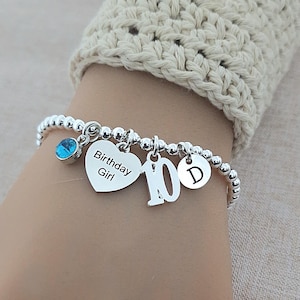 10th birthday gift, 10th birthday gift for girls, 10th birthday present, 10th birthday bracelet,10th birthday gift, 10th birthday jewelry