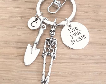 Anthropology Gift, Anthropologist Gift,  Anthropology Teacher gift, Anthropology student gift, Anthropology Keyring, History,  Sociology