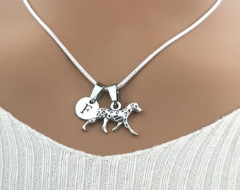 Dalmatian Necklace, Dog Gift, Dog Gift for her, Dog Charm Gift, Dog Jewelry, Dalmatian Gift,Dog Person,Dog Necklace, Dog Gifts for her