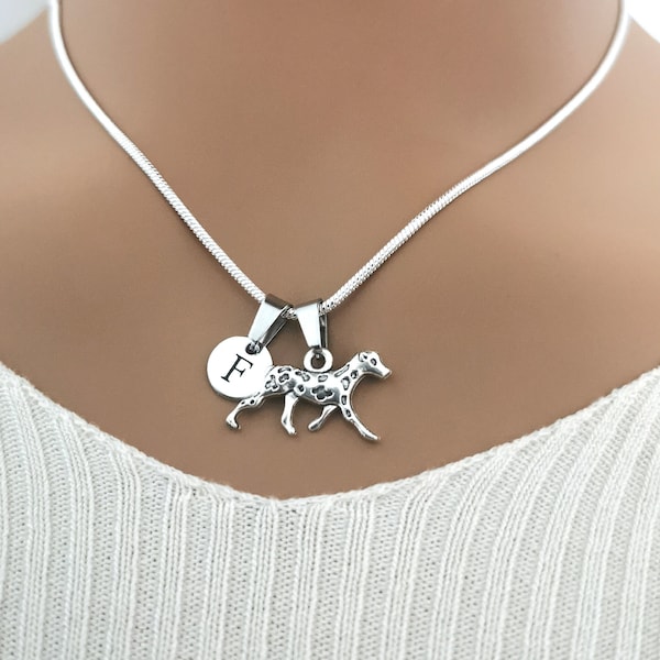 Dalmatian Necklace, Dog Gift, Dog Gift for her, Dog Charm Gift, Dog Jewelry, Dalmatian Gift,Dog Person,Dog Necklace, Dog Gifts for her