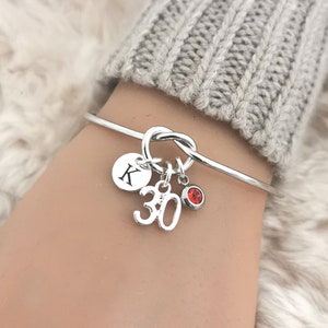 30th birthday gift for her,30 birthday gift for women,30th birthday present, 30th birthday bracelet,30th birthday gift,30th birthday jewelry