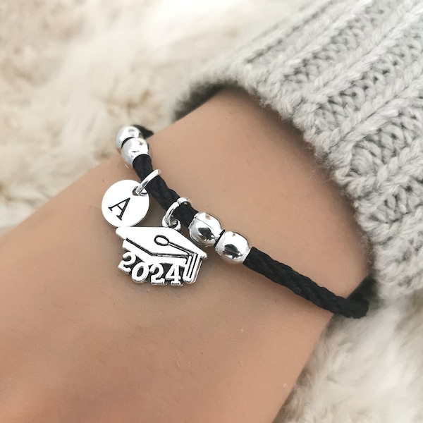 Graduation Gift 2024, Graduation bracelet 2024, Graduation Gift for her, Graduation Gift for him, Graduate, School. College, Class of  2024