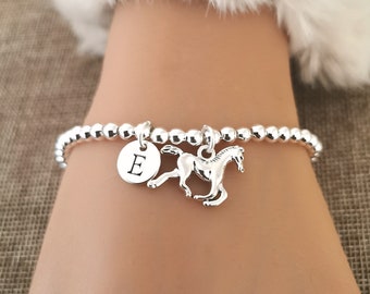 Horse bracelet girls, Horse  lover gifts, Horse bracelet women, Horse charms, Horse bracelet for her, Horse  gift, Horse