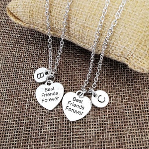 Long distance friendship gift, long distance friendship necklace, long distance friendship gifts,best friend necklace for 2, bff necklace image 1