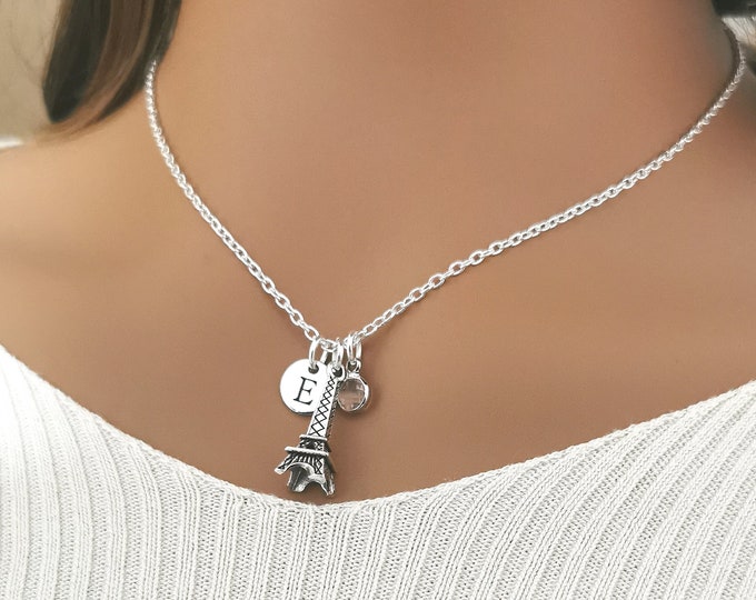 Eiffel Tower Necklace, Paris Necklace, Eiffel Tower Jewelry, Paris Jewelry, Eiffel Tower, Paris, France Gift, French, France Jewelry gift