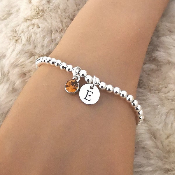 November birthstone bracelet, November birthstone, Bracelet for women, November gift for women, gift for her, birthstone bracelet, for her