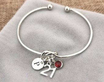 21 Geburtstagsgeschenk für Mädchen, 21 Geburtstagsgeschenk für sie, 21 Geburtstagsgeschenk, 21 Geburtstagsarmband, 21 Geburtstagsgeschenk, 21 Geburtstagsgeschenk, 21 Geburtstagsgeschenk