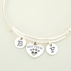 Best friend bracelet, friendship bracelet, best friend gift, best friend bracelet, personalized gift bestfriend, personalized, Initial, Gift