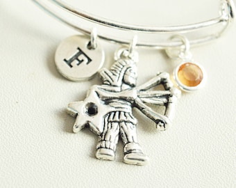 Boogschutter armband, Boogschutter cadeau, Boogschutter sieraden, verjaardagscadeau, Zodiac armband, horoscoop, sterrenbeeld, november, december
