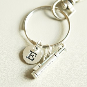 Golfer Gift, Golf Keychain, Personalized Golf, Golfer Keyring, Golf Player,  Dad, Golf Lover, Golf Fan, Golfer Keychain, Retirement men,Boss