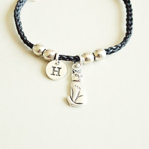 Katzen Charm Armband, Katze Charm Armband, Katzen Liebhaber Armband, Personalisierte Katzen Charm Geschenke, Katze Geschenk, Katzen Verlust Geschenk, Haustier Verlust Geschenk
