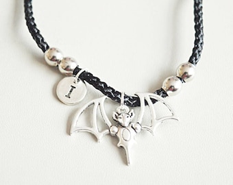 Regali di Halloween, gioielli di Halloween, braccialetto di Halloween, braccialetto pipistrello, regalo pipistrello, gioielli pipistrello, braccialetto animale, gioielli animale, regalo per amici