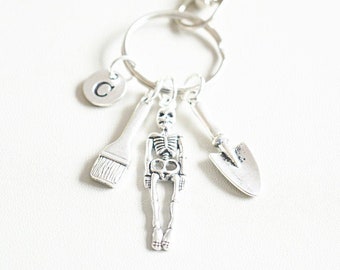 Anthropology, Anthropology Gift, Anthropologist Gift, Anthropology Teacher gift, Anthropology student gift, Anthropology Keyring, History,