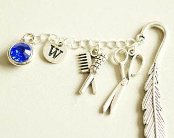 Frisör Lesezeichen, Geschenke für Friseur, Friseur Geschenk, Kapper cadeau, Friseur Geschenkideen, Schere Charm, Regalo Parrucchiere