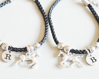 Horse Bracelet, Horse Gifts, Horse Jewellery, Best friend Gifts, Best friend Bracelet, Horse Lover Bracelet, Couple Bracelet, Couple Gift