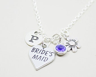Bruidsmeisje ketting, bruidsmeisje sets, bruidsmeisje gepersonaliseerd, bruidsmeisje voorstel, geschenken bruidsmeisje, cadeau voor bruidsmeisje, bruidsmeisje ideeën