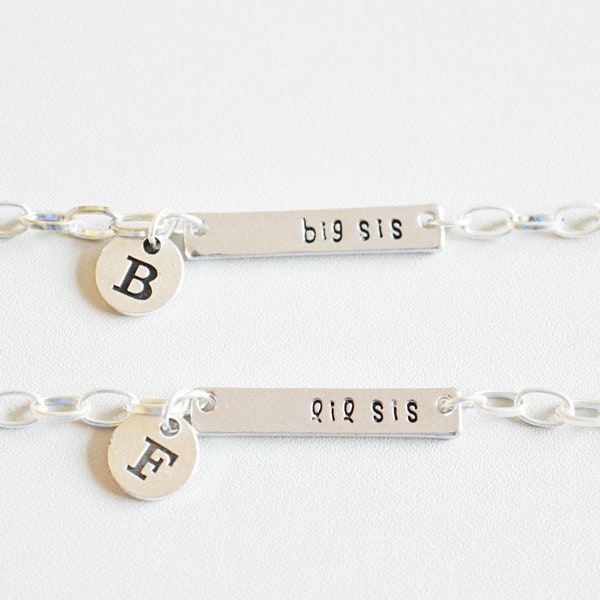 Big Sister Little Sister, Big Sis Lil Sis, Sister Bracelets, Big Sister Little Sister Bracelets, Sister Gifts, Gift for Sisters, Two sisters