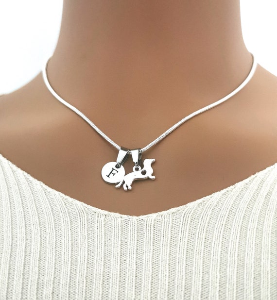 Dachshund Necklace, Dachshund Gift, Dog Necklace, Small Dog Jewelry, Sausage Dog Necklace, Sausage Dog Owner, Small Dog, Tiny Dog,Wiener Dog