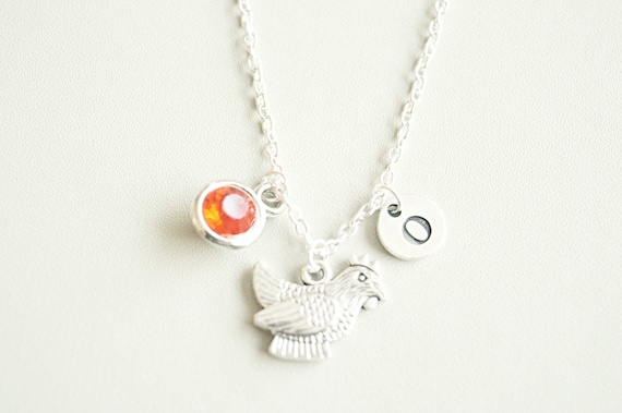 Chicken Jewellery, Chicken Necklace, Chicken Gifts, Chicken charm Necklace, Silver Chicken Charm, Farmer, Chicken farming, Animal, Chick,Hen