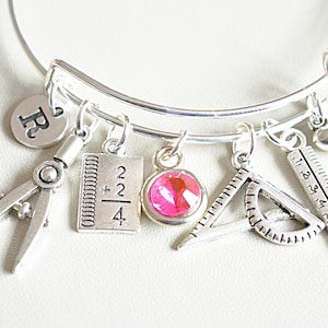Maths Teacher Gift, Mathematics Bracelet, Maths Bracelet, Mathematics Student Gift, Maths Graduation, Woman Engineer, Gift for Geek, College