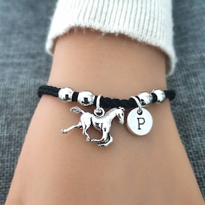 Horse bracelet, horse gift, horse gifts, gift horse, horse charm, horse lover, animal, horse gifts for her, horses, gift for horse lover image 1