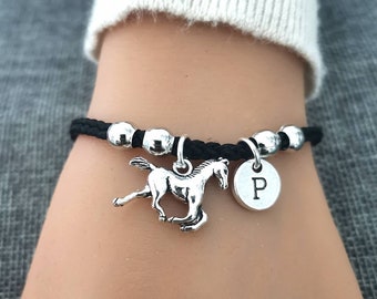 Horse bracelet, horse gift, horse gifts, gift horse, horse charm, horse lover, animal, horse gifts for her, horses, gift for horse lover