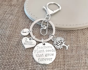 Teacher Retirement, Teacher Retirement Gift, Happy Retirement, Teacher Retirement Keychain, Teacher Gift, Personalised Teacher, School