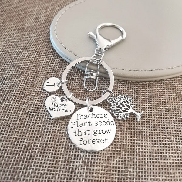 Teacher Retirement, Teacher Retirement Gift, Happy Retirement, Teacher Retirement Keychain, Teacher Gift, Personalised Teacher, School