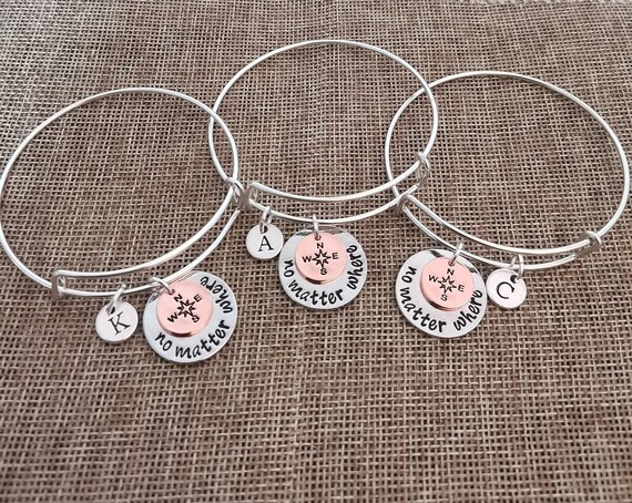 Buy Personalized 4 Friends Bracelets, BEST FRIEND Puzzle Piece Bracelets  for 4, Friendship Gift, Long Distance, Moving Going Away, Graduation Online  in India - Etsy