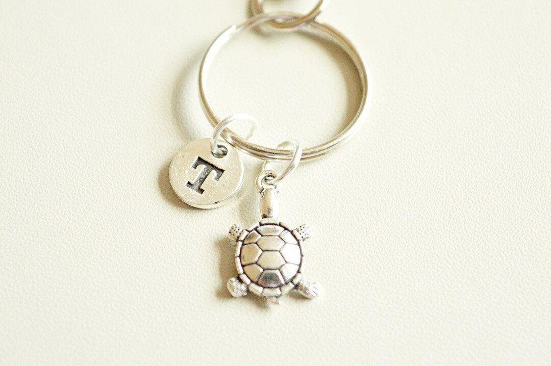 Tortoise Keychain Tortoise Keyring Tortoise Gift Tortoise Etsy UK